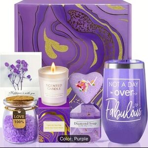 Fabulous Purple Bath & Body Gift Set